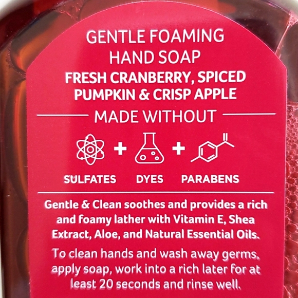* 3 Bath & Body Works THE PERFECT AUTUMN Gentle Foaming Hand Soap - Picture 6 of 7